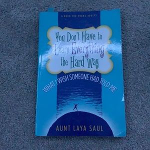 you don’t have to learn everything the hard way